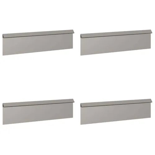 Ograde protiv puževa 8 kom. 100 x 3,5 x 25 cm Rđa - Otporni čelik 8 Cijena
