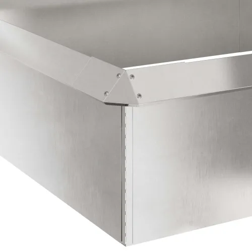 Ograde protiv puževa 16 kom. 100 x 3,5 x 25 cm Nehrđajući čelik - Nehrđajući čelik 16 Cijena