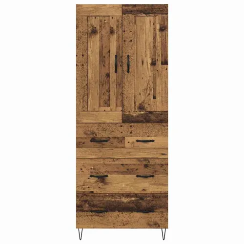 Kuhinjski ormarić Staro drvo 69,5 x 34 x 180 cm Konstruirano drvo - Staro drvo 3 ladice Cijena