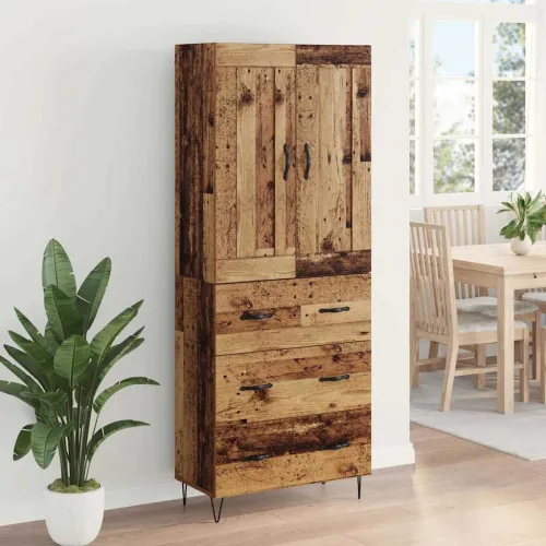 Kuhinjski ormarić Staro drvo 69,5 x 34 x 180 cm Konstruirano drvo - Staro drvo 3 ladice Cijena