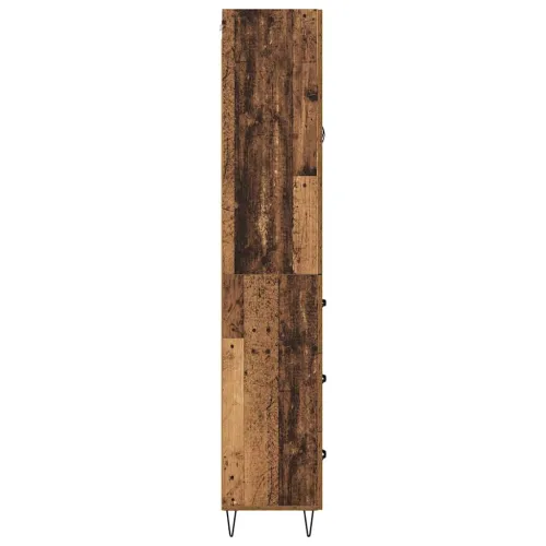 Kuhinjski ormarić Staro drvo 69,5 x 34 x 180 cm Konstruirano drvo - Staro drvo 3 ladice Cijena