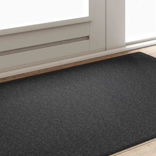 Tepih trkač Tamno siva 100 x 150 cm 100% Polipropilen - Tamnosiva 100 x 150 cm Cijena