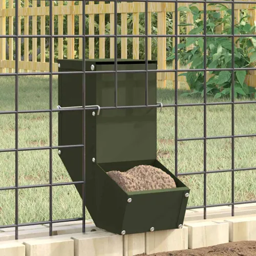 Hranilica za zečeve Maslinasto zelena 12,5 x 26 x 28,5 cm 1 kg - Maslinovo zelena 12,5 x 26 x 28,5 cm Cijena