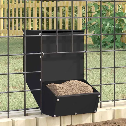 Hranilica za zečeve Crna 17,5 x 26 x 28,5 cm 1,5 kg - Crna 17,5 x 26 x 28,5 cm Cijena