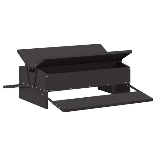 Feeder s nogom za piliće Crna 75 x 53 x 20,5 cm 10 kg - Crna 75 x 53 x 20,5 cm Cijena