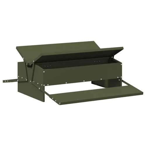 Feeder s nogom za piliće Maslinastozelena 75 x 53 x 20,5 cm - Maslinastozelena 75 x 53 x 20,5 cm Cijena