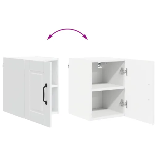 Ormar za Zid PORTO 2 kom. Visoki sjaj bijela Konstruirano drvo - Visoki sjaj bijeli 30 x 31 x 40 cm 2x ormar (1 vrata) Cijena
