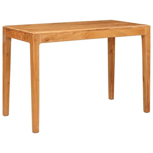 Stol za objedovanje 110 x 55 x 76 cm Čvrsto drvo akacije Smeđa - 110 x 55 x 76 cm Cijena