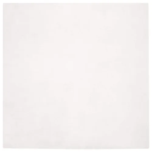 Protuklizni tepih od umjetnog zečjeg krzna OLITE Bijela - Bijela 240 x 240 cm Cijena