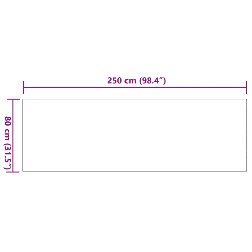 Protuklizni tepih od umjetnog zečjeg krzna OLITE Siva Poliester - Siva 80 x 250 cm Cijena
