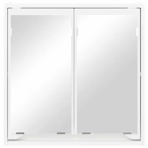 Kupaonski ormar s ogledalom Bijelo 60 x 20 x 60 cm - Bijelo Cijena