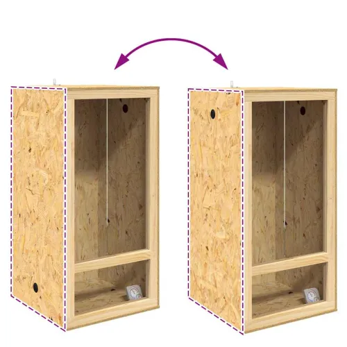 Terarij Smeđa 50 x 50 x 100 cm OSB - 100 cm Cijena