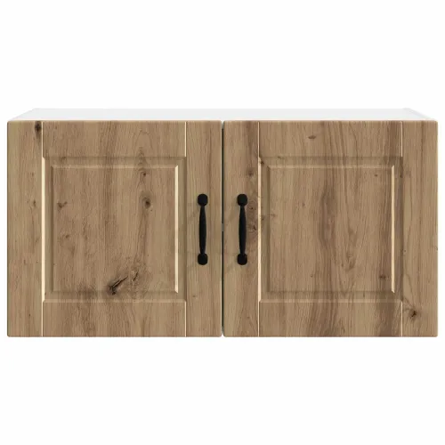 Ormar za Zid PORTO Umjetnički hrast 80 x 31 x 40 cm - Zanatski hrast 1x ormarić za zid (2 vrata) 80 cm širok 40 cm visok Cijena