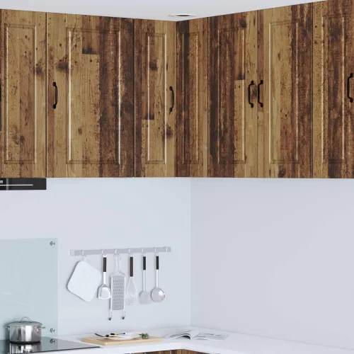 Zidni kutni ormar PORTO Staro drvo 57 x 57 x 80 cm - Staro drvo 1x kutni ormar za zid širine 57 cm visine 80 cm Cijena