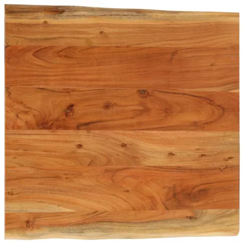 Stolna ploča 80x80x2,5 cm četvrtasta od bagrema sa živim rubom - Bagremovo drvo (prirodno) 80 x 80 cm 1 25 mm Cijena