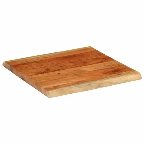 Stolna ploča 80x80x2,5 cm četvrtasta od bagrema sa živim rubom - Bagremovo drvo (prirodno) 80 x 80 cm 1 25 mm Cijena
