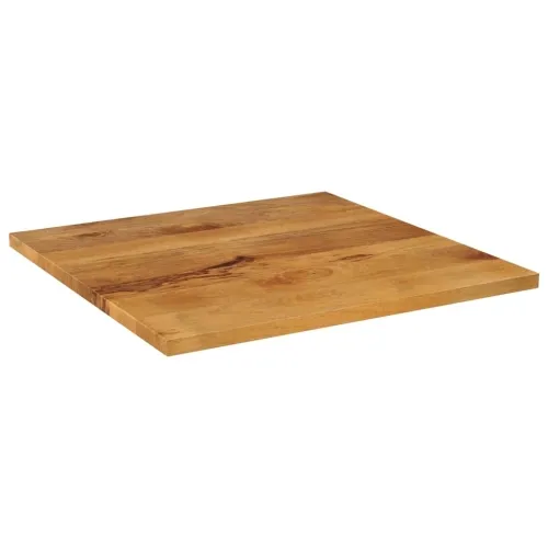 Stolna ploča 80x80x2,5 cm četvrtasta od masivnog drva manga - Drvo manga (završna obrada od hrastovine) 80 x 80 cm 25 mm Cijena