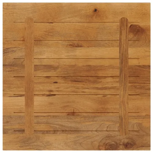 Stolna ploča 80x80x2,5 cm četvrtasta od masivnog drva manga - Drvo manga (završna obrada od hrastovine) 80 x 80 cm 25 mm Cijena