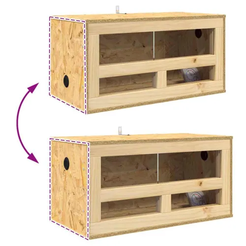 Terarij Smeđa 60 x 30 x 80 cm OSB Cijena