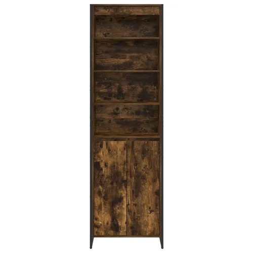 Visoki ormari Dimni hrast 60 x 36 x 200 cm Konstruirano drvo - Dimljeni hrast 60 x 36 x 200 cm Cijena