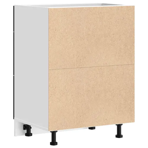 Kuhinjska baza ormarića Crni hrast 60 x 46 x 81,5 cm - Crni hrast 1 x donji ormarić (3 ladice) 60 cm Cijena