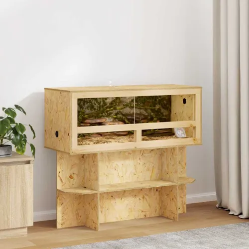 Terarij Smeđa 100 x 40 x 40 cm OSB - 100 x 40 x 40 cm Cijena