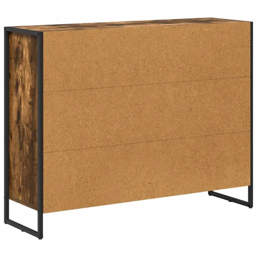 Pomoćni ormarić Dimni hrast 96,5 x 30 x 75 cm Konstruirano drvo - Dimljeni hrast Cijena