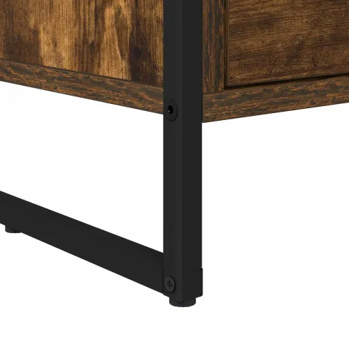 TV ormar 100 x 36 x 49.5 cm Dimni hrast Konstruirano drvo - Dimljeni hrast Cijena
