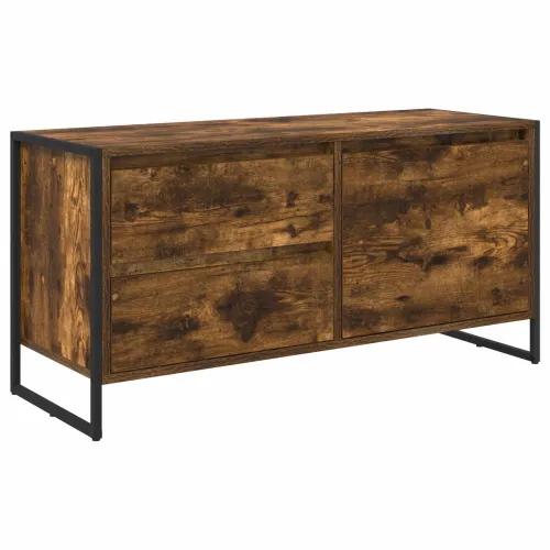 TV ormar 100 x 36 x 49.5 cm Dimni hrast Konstruirano drvo - Dimljeni hrast Cijena