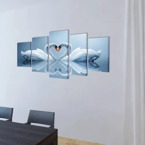 Zidne Slike na Platnu Set- Labud 200 x 100 cm - 200 x 100 cm 1 Labud 200 x 100 cm Cijena