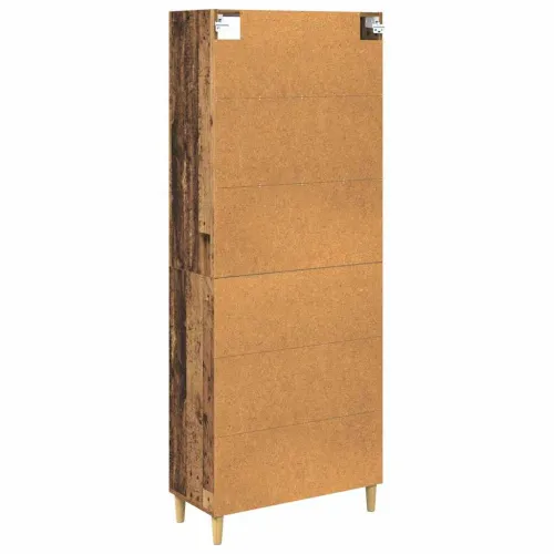Kuhinjski ormarić Staro drvo 69,5 x 32,5 x 180 cm Konstruirano drvo - Staro drvo 3 police Cijena