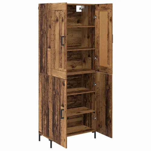 Kuhinjski ormarić 2 kom. Staro drvo 69,5 x 34 x 180 cm - Staro drvo 2 vrata Cijena