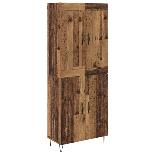 Kuhinjski ormarić Staro drvo 69,5 x 34 x 180 cm Konstruirano drvo - Staro drvo 2 vrata Cijena