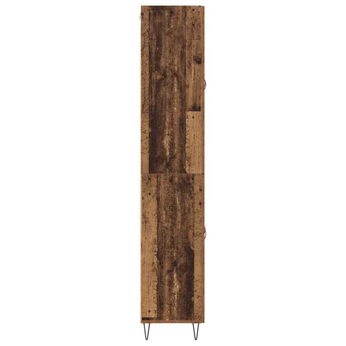 Kuhinjski ormarić Staro drvo 69,5 x 34 x 180 cm Konstruirano drvo - Staro drvo 2 vrata Cijena