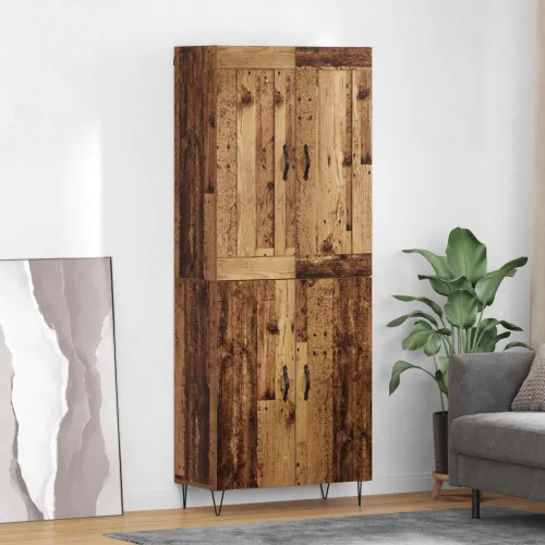 Kuhinjski ormarić Staro drvo 69,5 x 34 x 180 cm Konstruirano drvo - Staro drvo 2 vrata Cijena