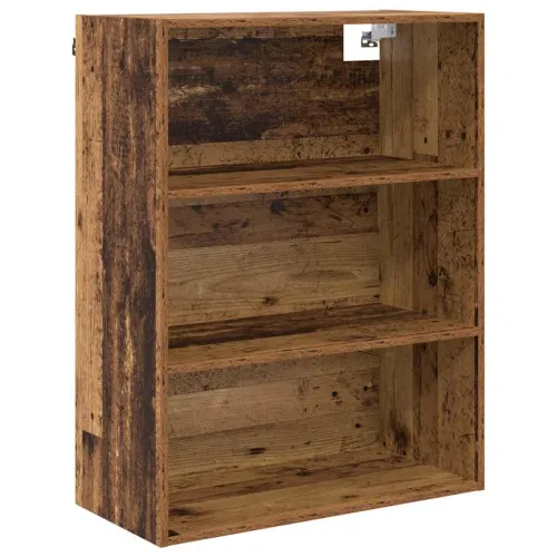 Kuhinjski ormarić Staro drvo 69,5 x 34 x 180 cm Konstruirano drvo - Staro drvo 1 staklena vrata 3 ladice Cijena