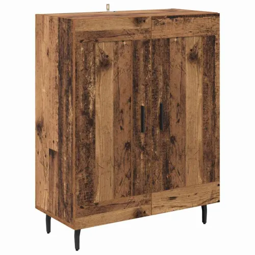 Kuhinjski ormarić 2 kom. Staro drvo 69,5 x 32,5 x 180 cm - Staro drvo 2 drvena vrata Cijena