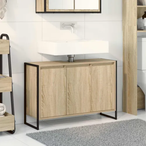 Kupaonski ormar Sonoma 90 x 30 x 60 cm Konstruirano drvo - sonoma hrast 90 x 30 x 60 cm Cijena