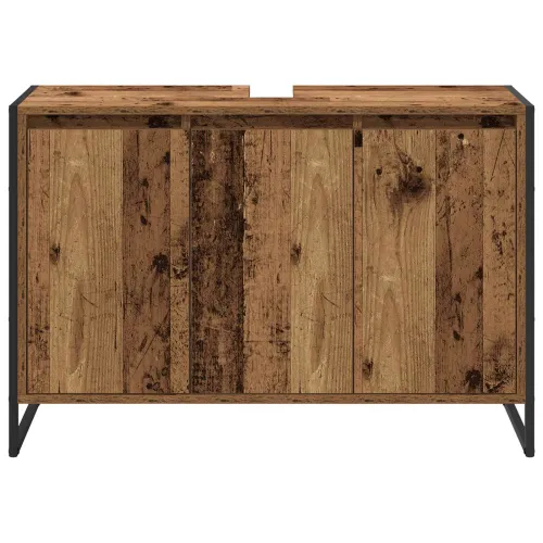 Kupaonski ormar Staro drvo 90 x 30 x 60 cm Konstruirano drvo - Staro drvo 90 x 30 x 60 cm Cijena