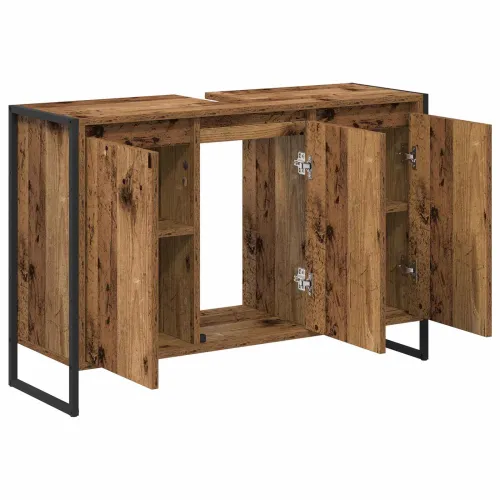Kupaonski ormar Staro drvo 90 x 30 x 60 cm Konstruirano drvo - Staro drvo 90 x 30 x 60 cm Cijena