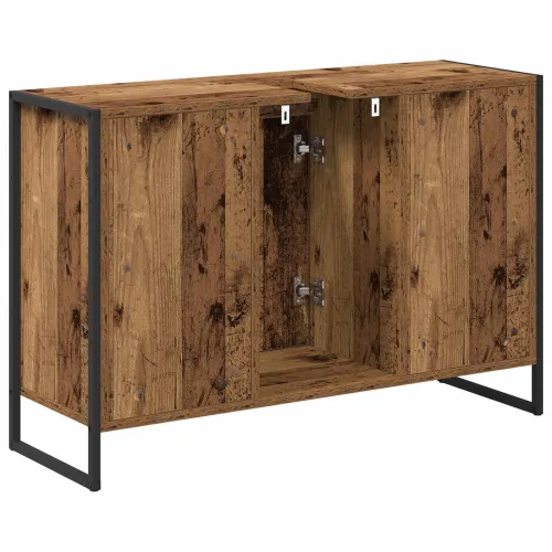 Kupaonski ormar Staro drvo 90 x 30 x 60 cm Konstruirano drvo - Staro drvo 90 x 30 x 60 cm Cijena