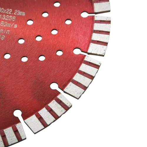 Dijamantni disk za rezanje s turbo segmentima i rupama 300 mm - 300 mm/25.4 mm Cijena