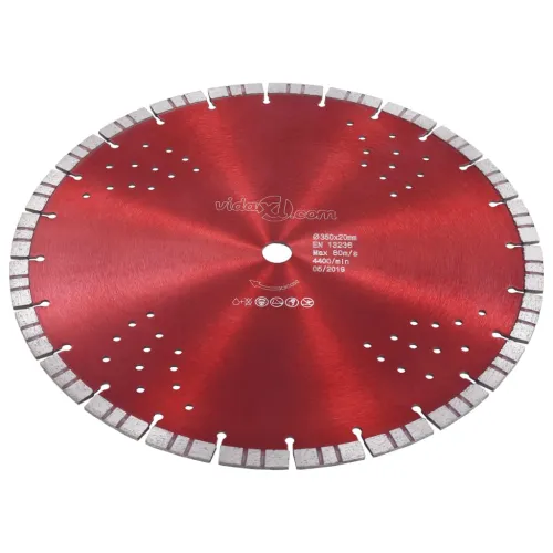 Dijamantni disk za rezanje s turbo segmentima i rupama 350 mm - 350 mm/20 mm Cijena