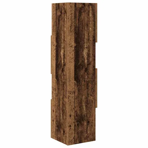 Kutni ormarić 25,5x25x102cm Konstruirano drvo Staro drvo - Staro drvo 25x25,5x102cm Cijena