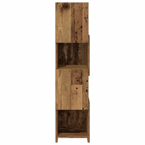 Kutni ormarić 25,5x25x102cm Konstruirano drvo Staro drvo - Staro drvo 25x25,5x102cm Cijena