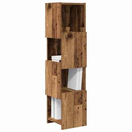 Kutni ormarić 25,5x25x102cm Konstruirano drvo Staro drvo - Staro drvo 25x25,5x102cm Cijena