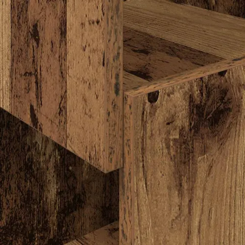Kutni ormarić 25,5x25x102cm Konstruirano drvo Staro drvo - Staro drvo 25x25,5x102cm Cijena