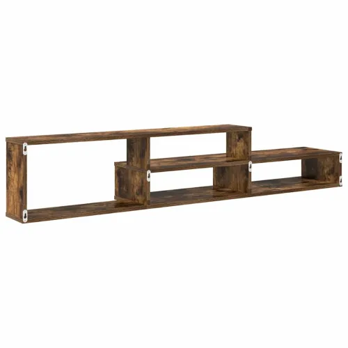 ZidniTVstalak 150x25x28,5cm Konstruirano drvo - Dimljeni hrast 150 cm Cijena