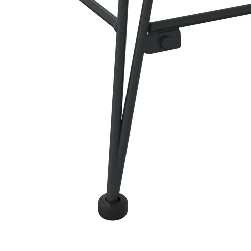 Barski stolac 2 kom. Crna 44 x 53 x 111 cm Ratan i čelik - 44,5 x 53 x 111 cm Crna Cijena