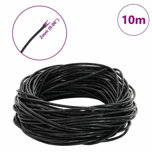 Kožni konop 1 Crna Ø2 mm x 10 m Koža - Crna 2 mm 10 m Cijena